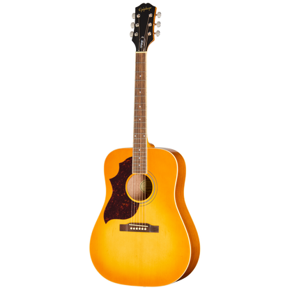 Epiphone Hummingbird Tribute Left Handed Acoustic Guitar in Heritage Cherry Burst