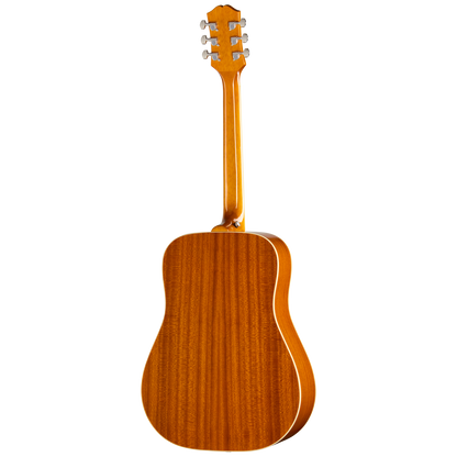 Epiphone Hummingbird Tribute Left Handed Acoustic Guitar in Heritage Cherry Burst
