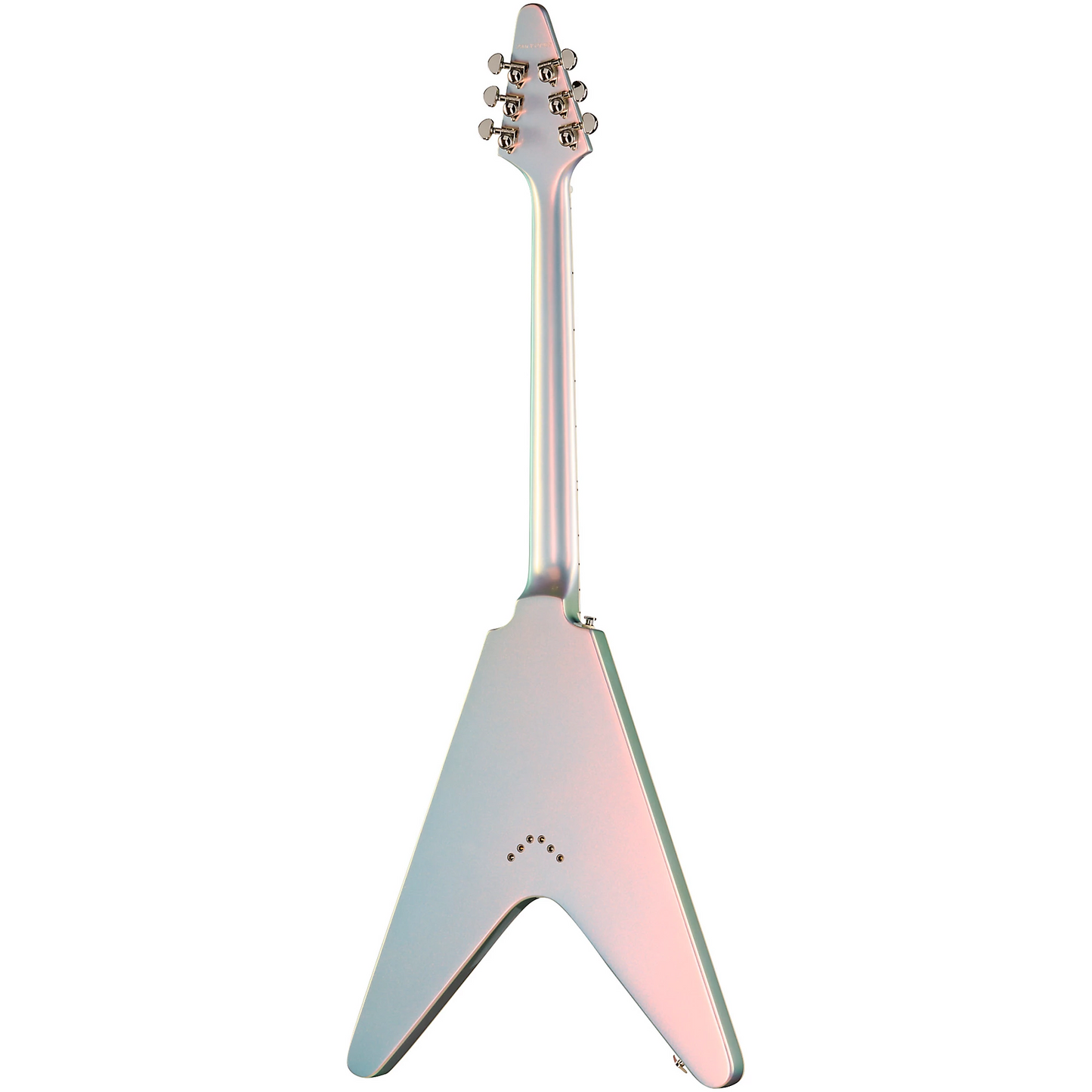 Epiphone Futura Flying V Custom Electric Guitar in Quicksilver Shift