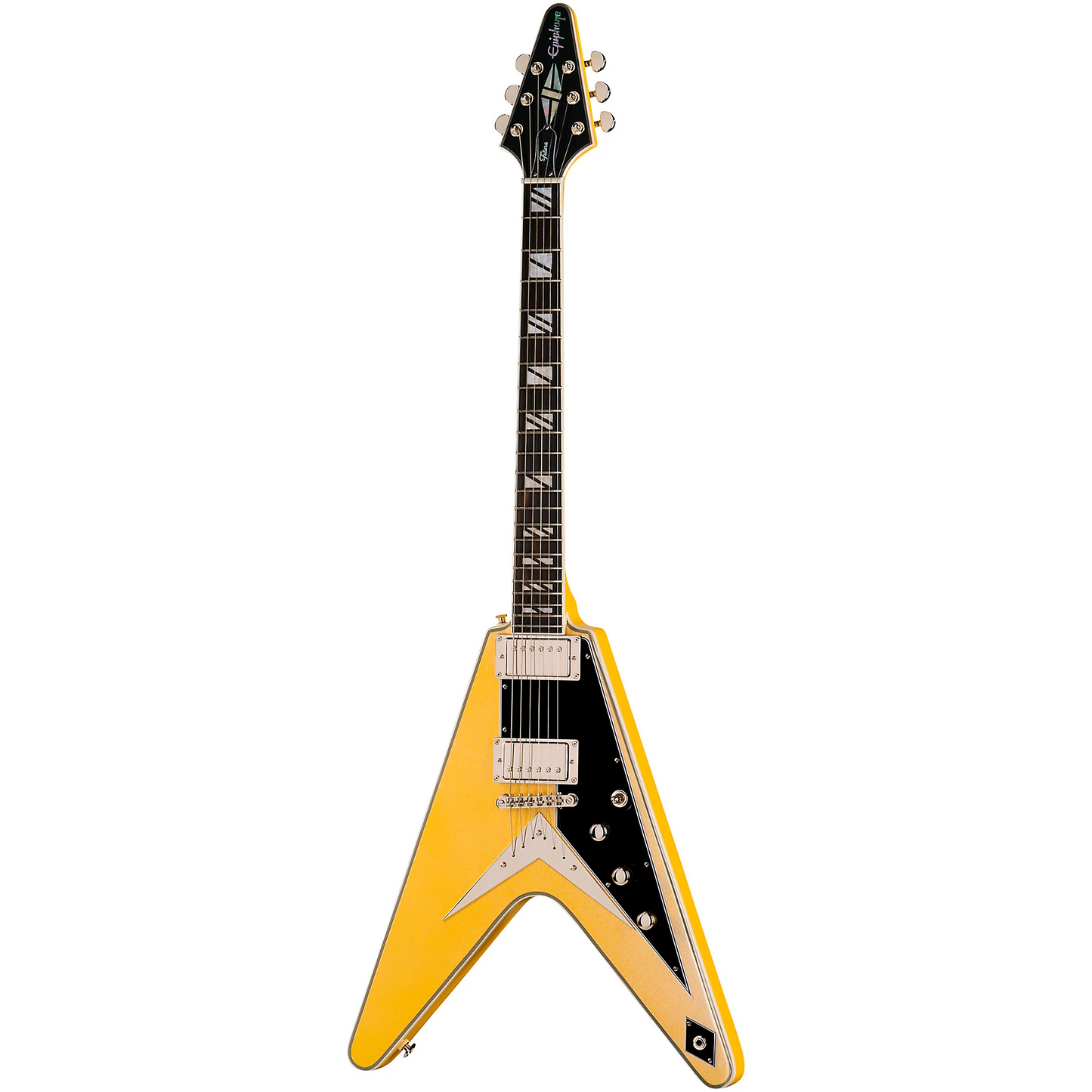 Epiphone Futura Flying V Custom Electric Guitar in Solaris Shift
