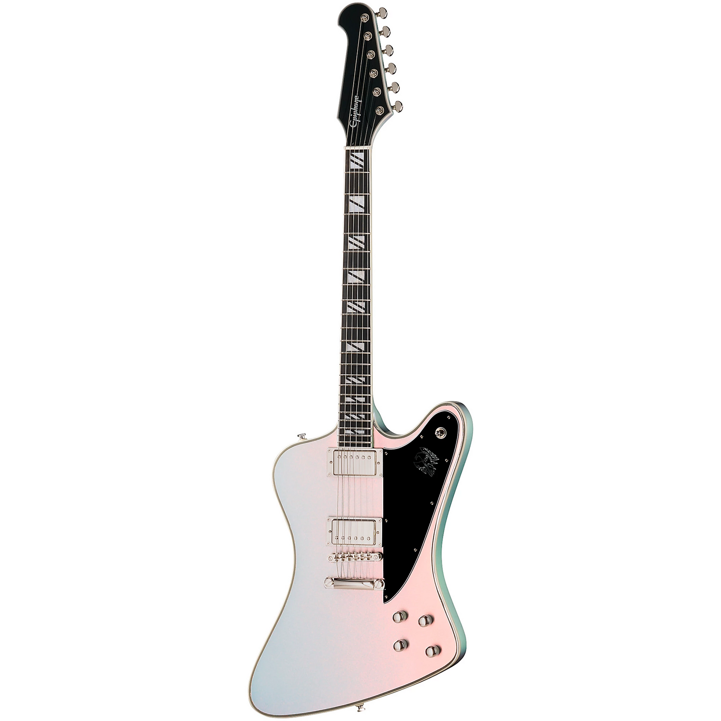 Epiphone Futura Firebird Custom Electric Guitar in Quicksilver Shift