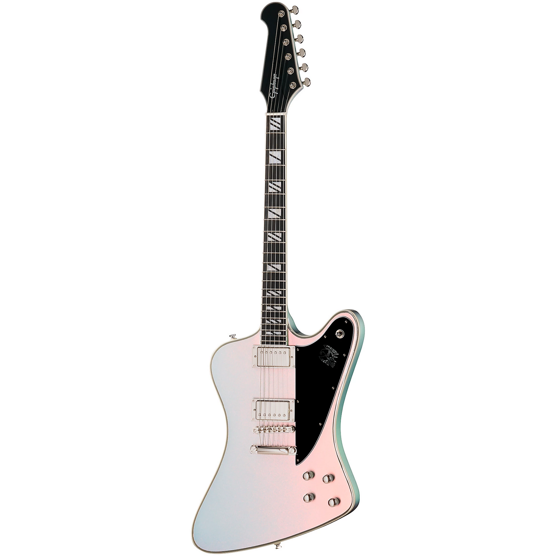 Epiphone Futura Firebird Custom Electric Guitar in Quicksilver Shift