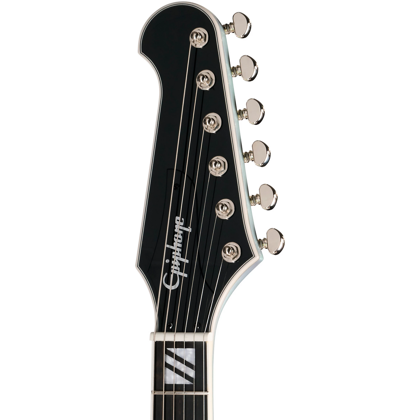 Epiphone Futura Firebird Custom Electric Guitar in Quicksilver Shift