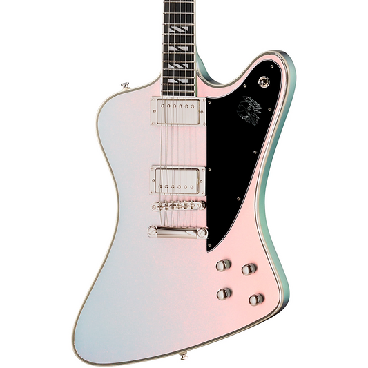 Epiphone Futura Firebird Custom Electric Guitar in Quicksilver Shift