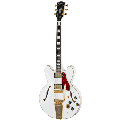 Epiphone IGC Alex Lifeson 1976 ES-355 Reissue Electric Guitar in Alpine White
