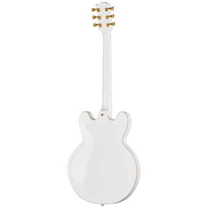 Epiphone IGC Alex Lifeson 1976 ES-355 Reissue Electric Guitar in Alpine White
