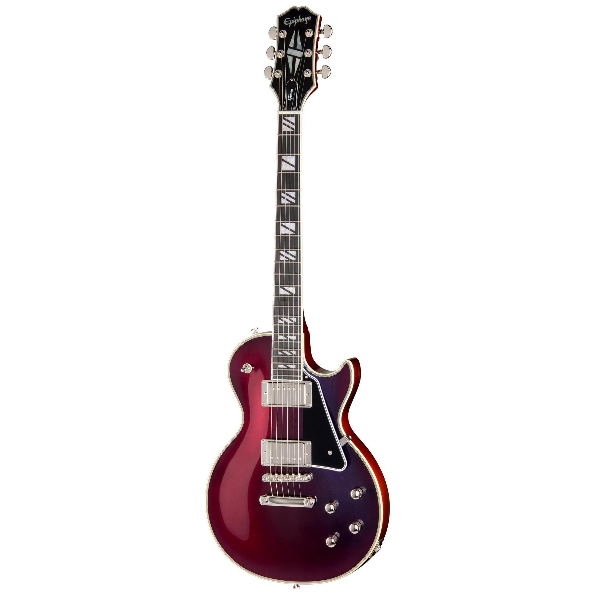 Epiphone Futura Les Paul Custom Electric Guitar in Midnight Ember Shift