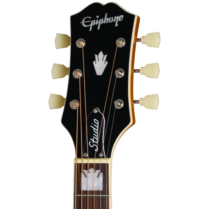 Epiphone J-200 Studio Acoustic Electric Guitar in Natural