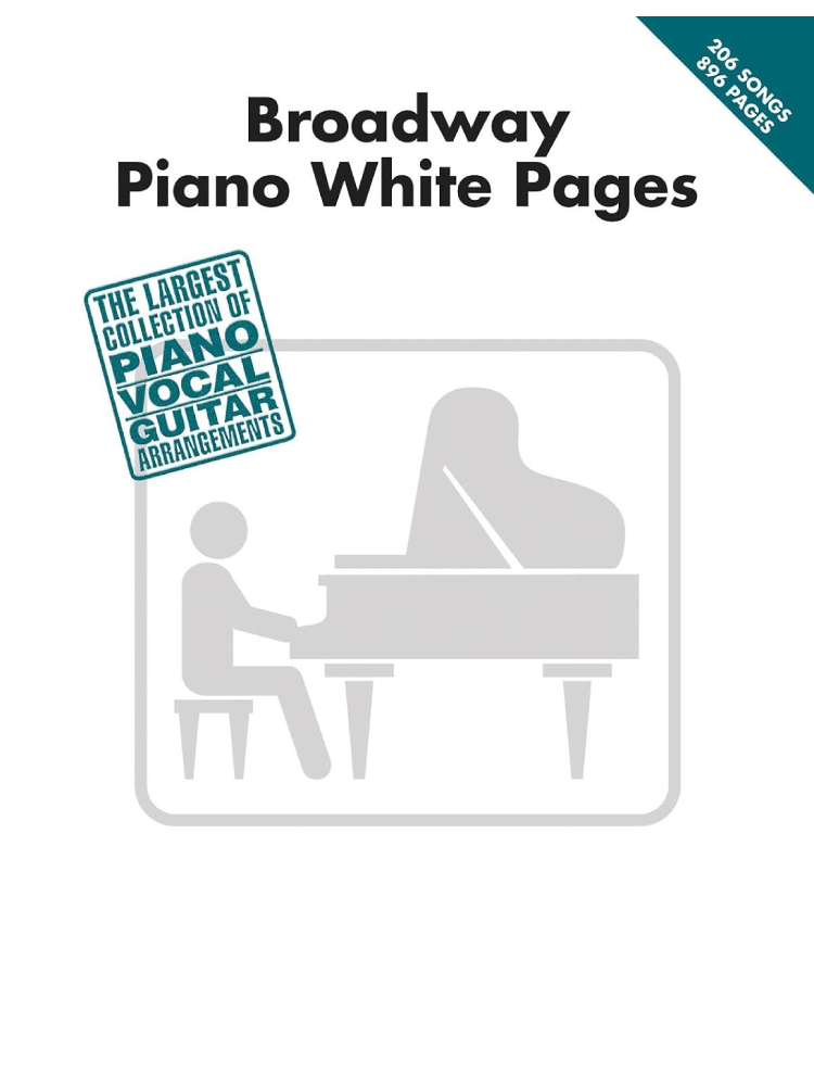 Broadway Piano White Pages PVG