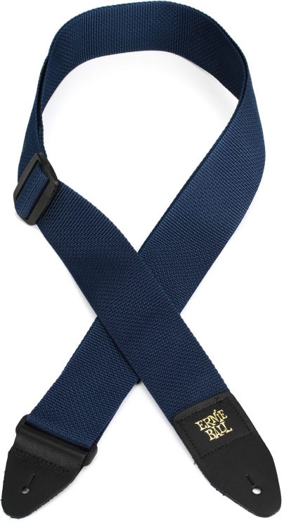 Ernie Ball Polypro Guitar Strap Or Bass Strap in Navy