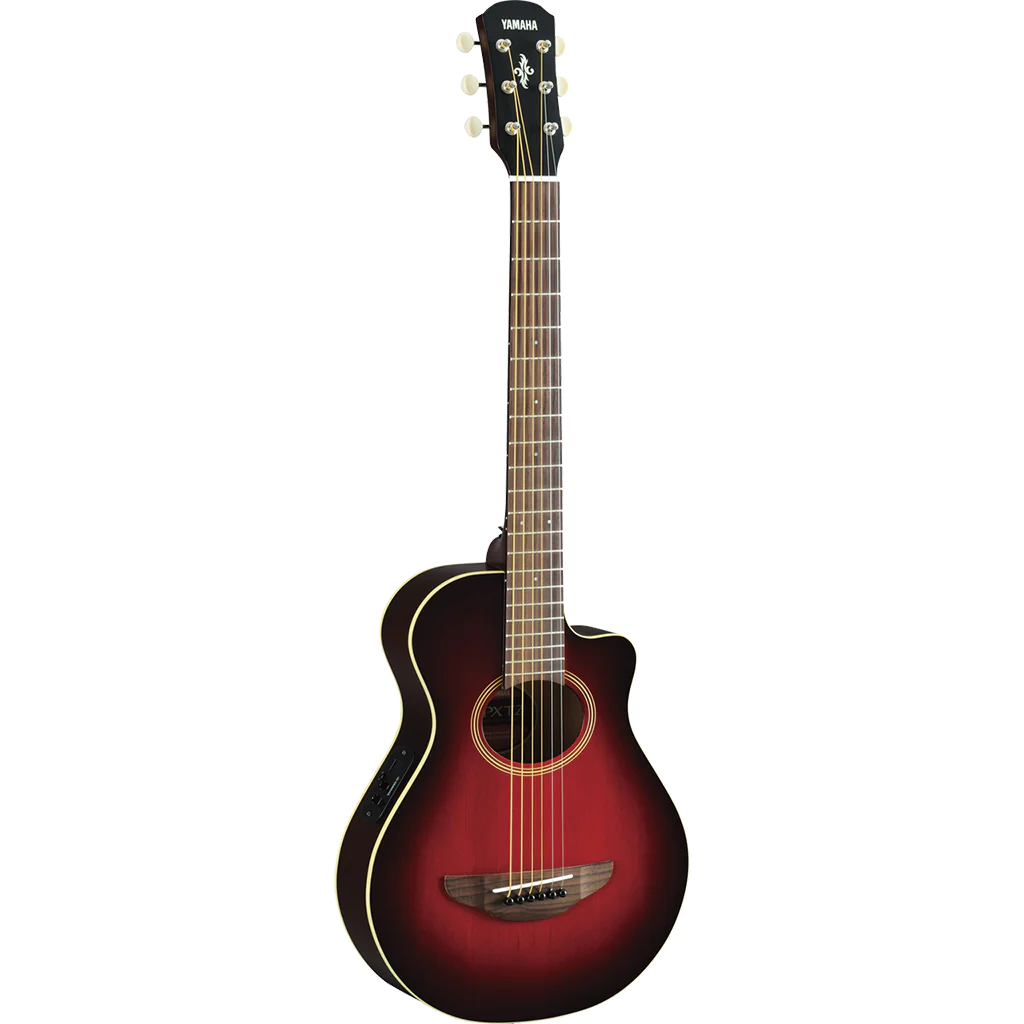 Yamaha APXT2 3/4 Size Acoustic Electric Guitar in Dark Red Burst