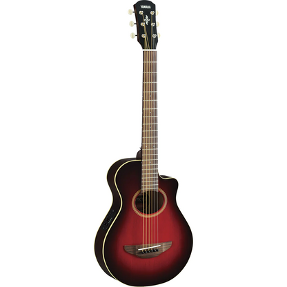 Yamaha APXT2 3/4 Size Acoustic Electric Guitar in Dark Red Burst