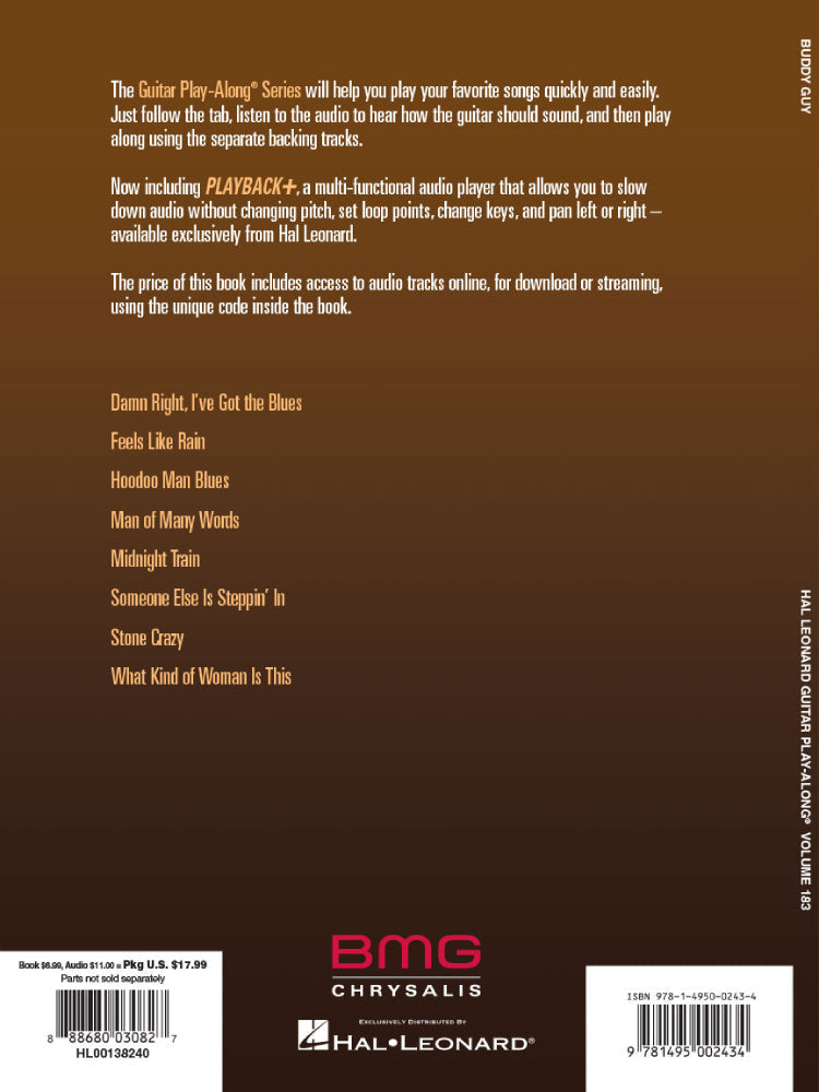 Buddy Guy Guitar Play Along Volume 183 BK/OLA
