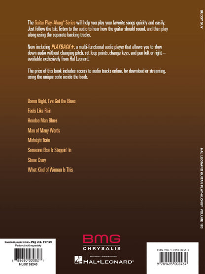 Buddy Guy Guitar Play Along Volume 183 BK/OLA