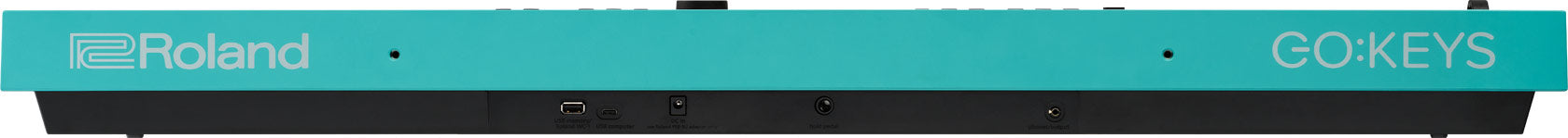 Roland GO KEYS 3 Music Creation Keyboard in Turquoise