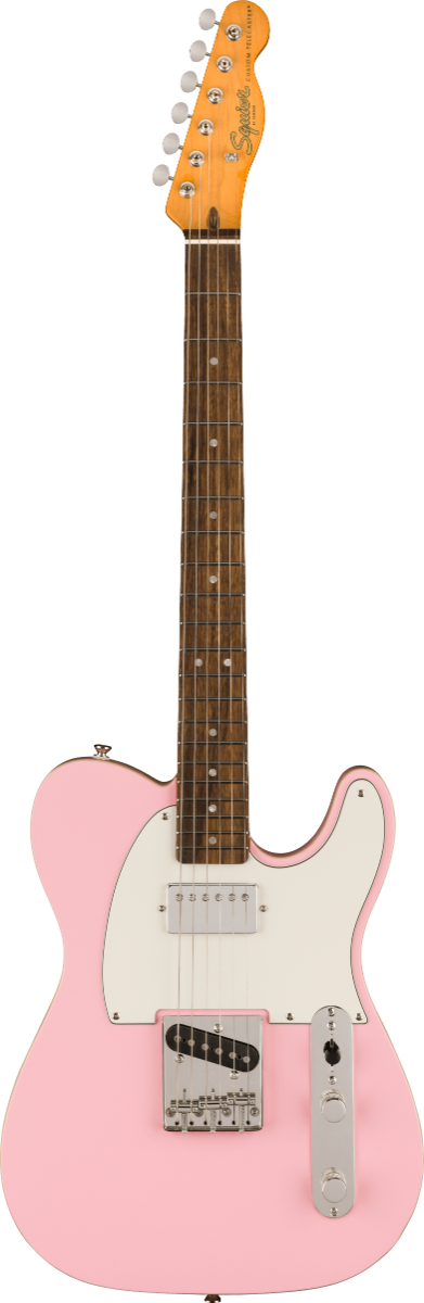 Squier FSR Classic Vibe '60s Custom Telecaster, Laurel Fingerboard in Shell Pink
