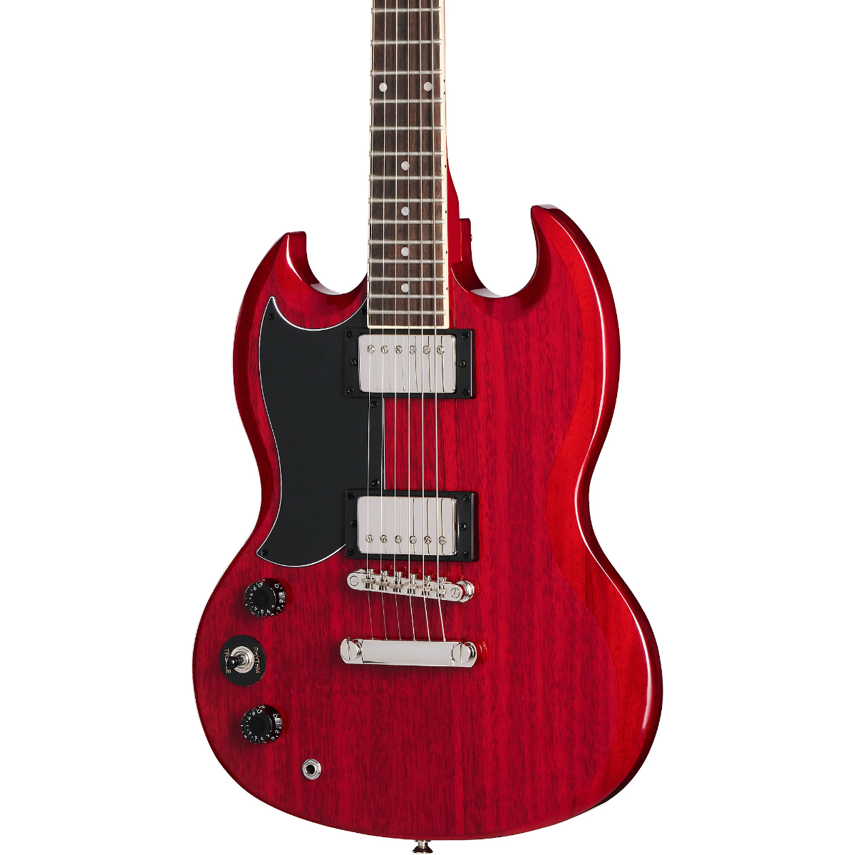 Epiphone SG Tribute Left Handed Electric Guitar in Cherry