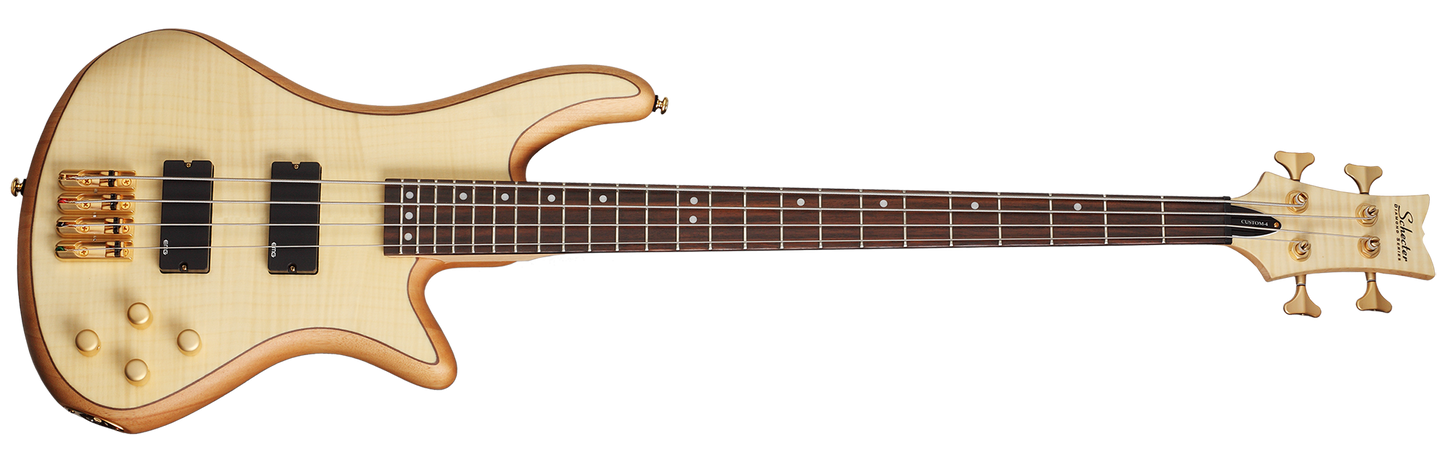 Schecter Stiletto Custom 4 in Natural Satin
