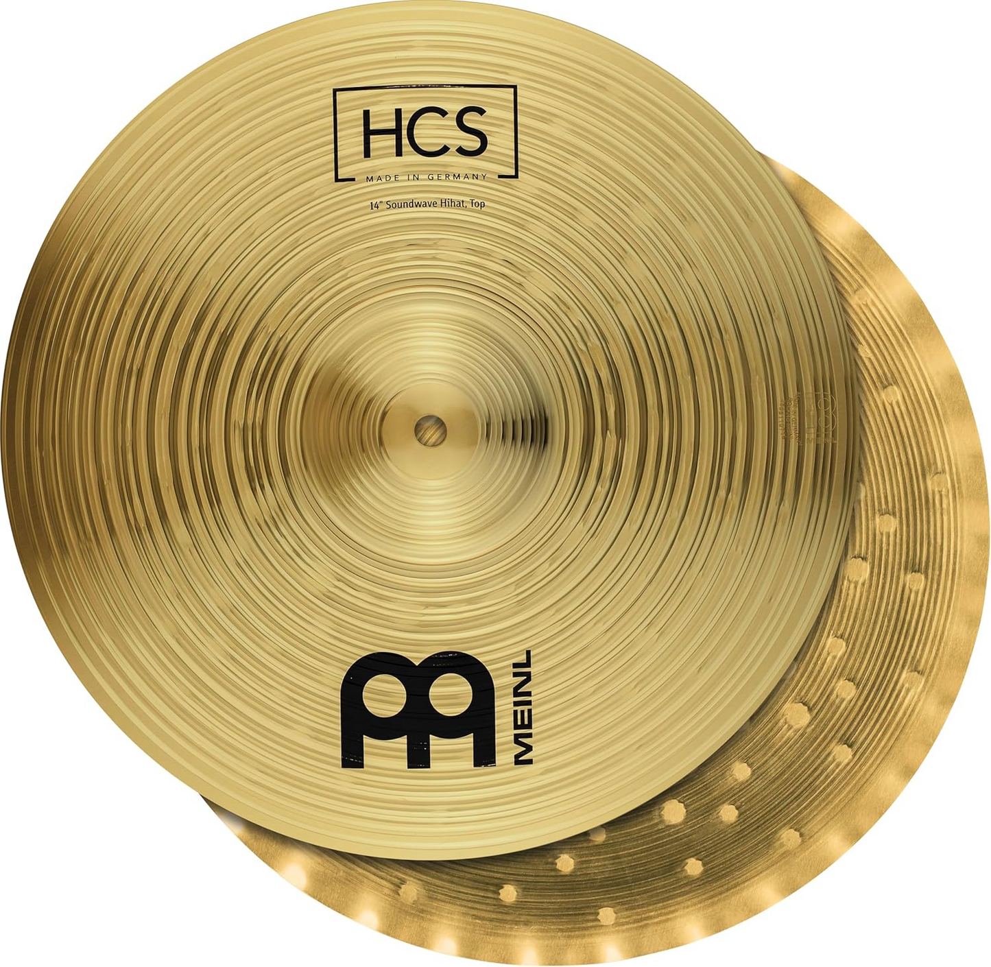 Meinl Cymbals HCS14SWH HCS 14" Soundwave Hi-Hats Cymbal