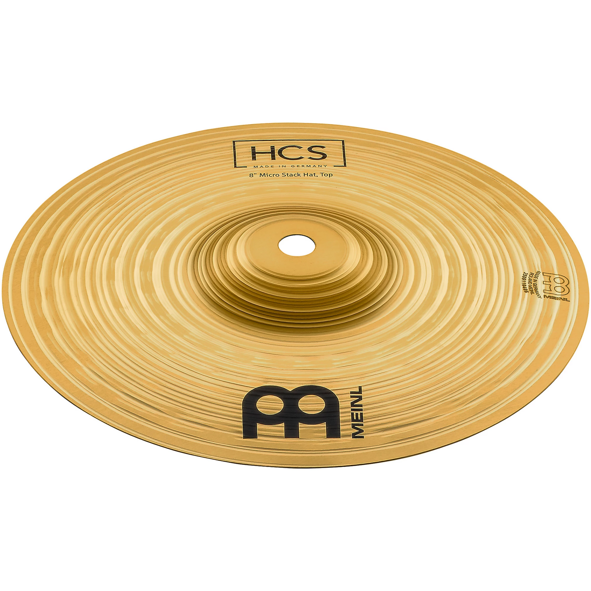 Meinl Cymbals HCS8H HCS 8" Micro Stack Hi-Hats Cymbal (Pair)