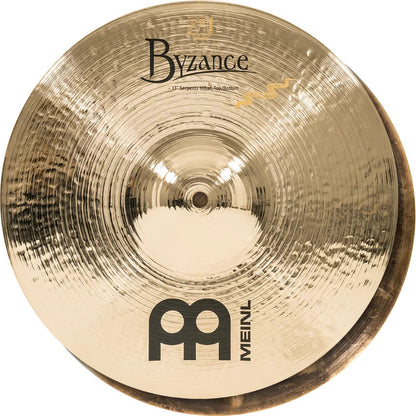 Meinl Cymbals Byzance Brilliant Serpents Hi Hat 13"