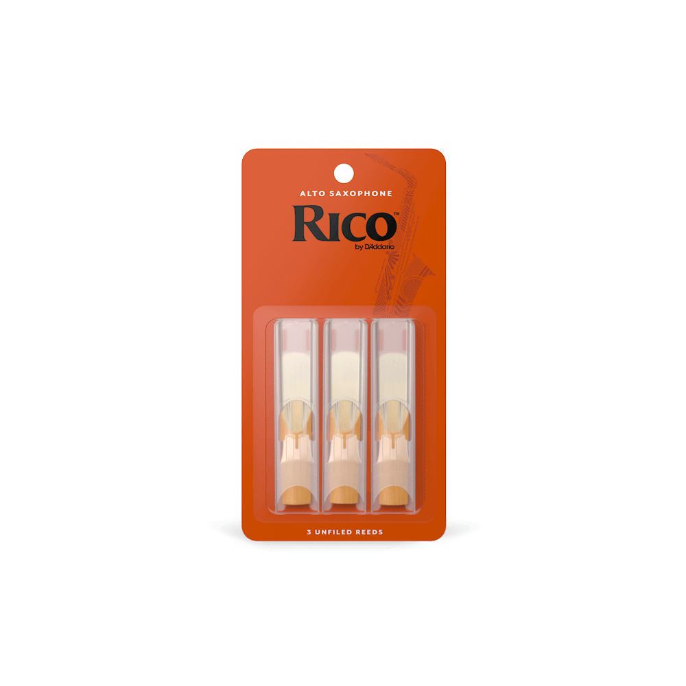 Rico By D'Addario Strength 3.0 3 Pack Alto Saxophone Reeds
