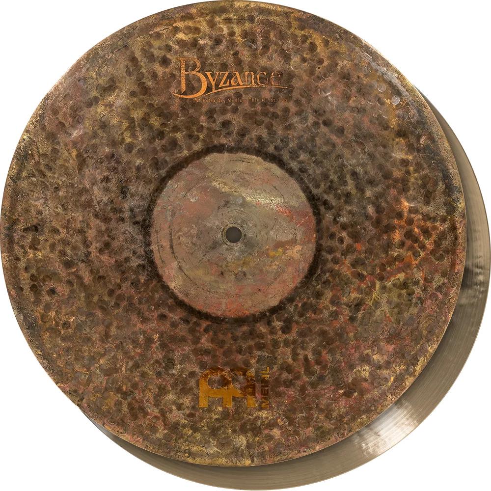 Meinl Cymbals Byzance Extra Dry Medium Thin Hi Hat 15"