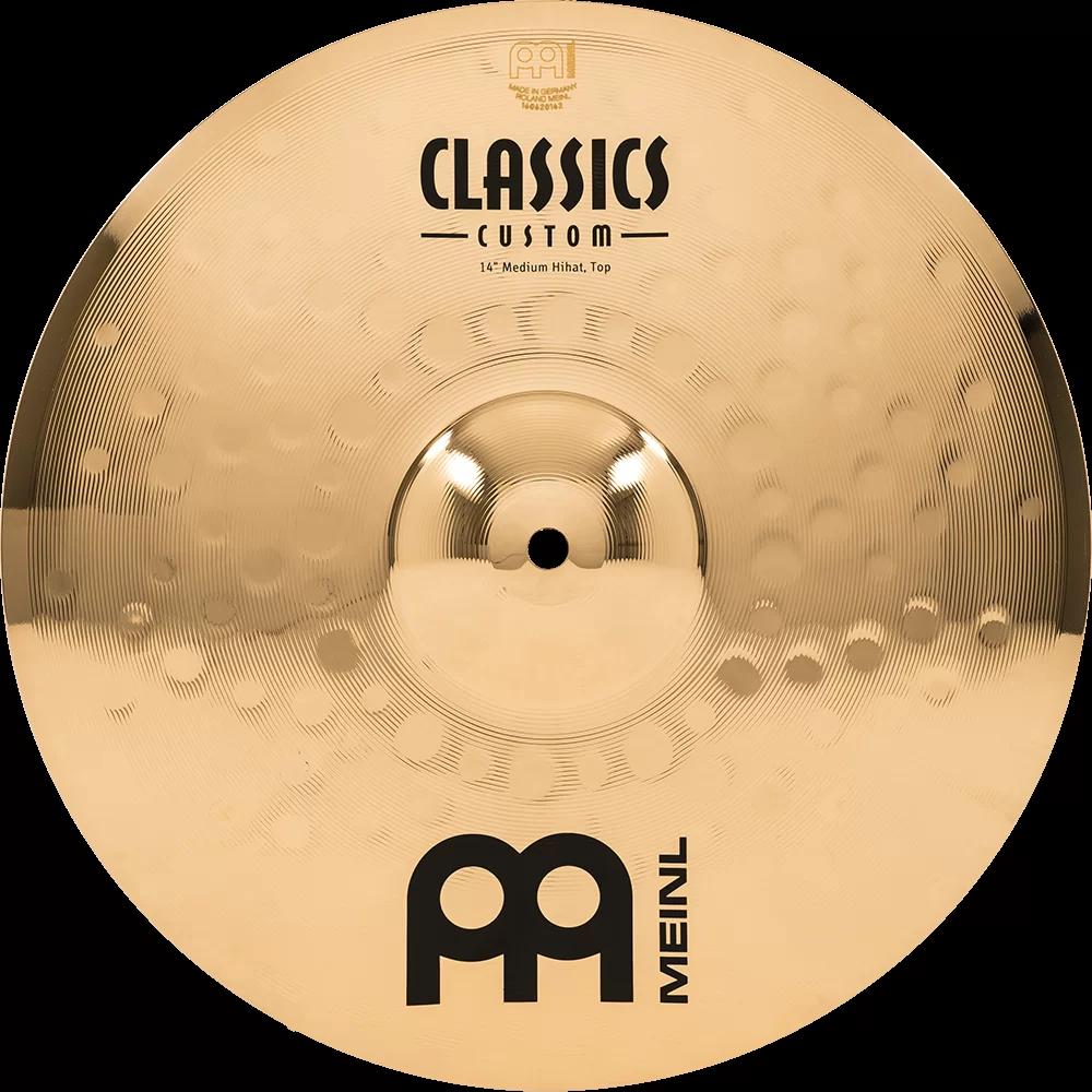 Meinl Cymbals Classics Custom Brilliant 14" Medium HiHats