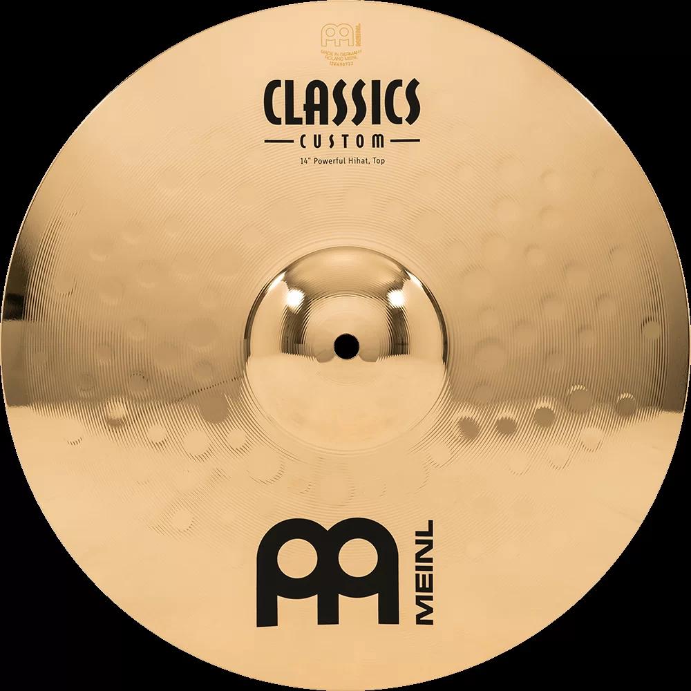 Meinl Cymbals Classics Custom Brilliant 14" Powerful HiHats