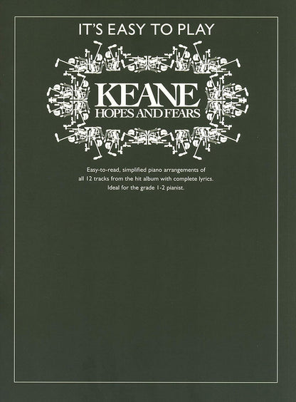 It's Easy To Play Keane Hopes And Fears PVG
