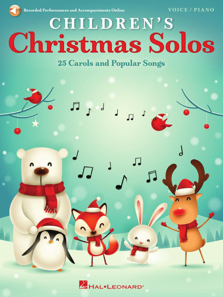 Children's Christmas Solos 25 Carols and Popular Songs BK/OLA