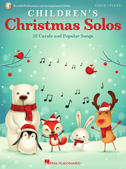Children's Christmas Solos 25 Carols and Popular Songs BK/OLA