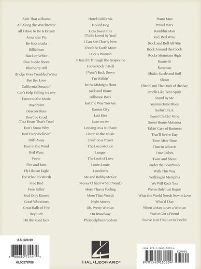 The Great American Songbook Pop Rock Era PVG