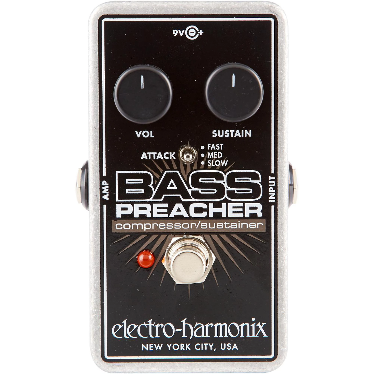 Electro Harmonix Bass Preacher Compressor/Sustainer Effects Pedal