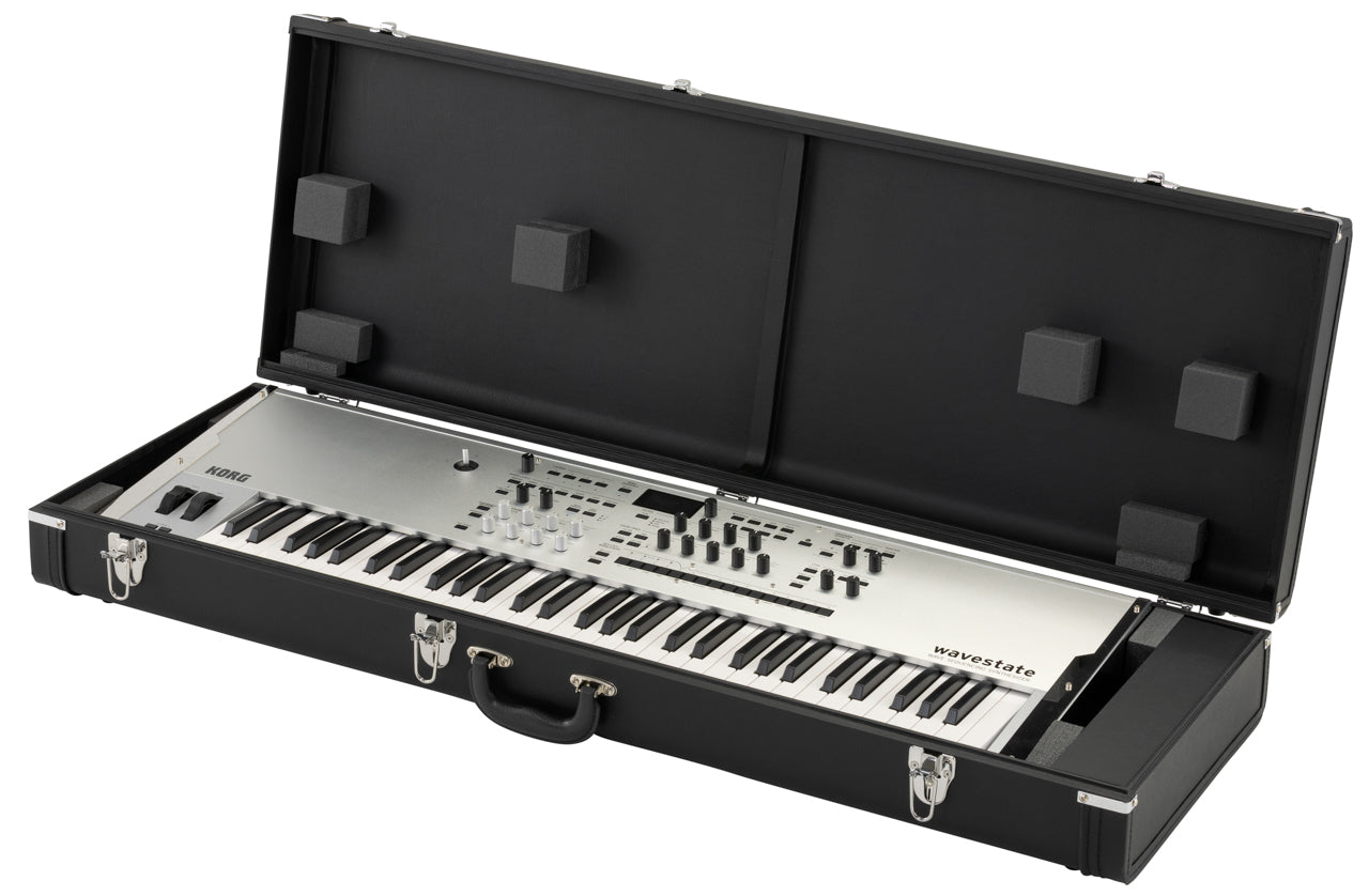 KORG wavestate SE 61 Note Wave Sequencing Synthesizer with Case Platinum