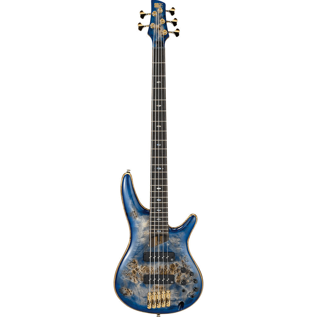 Ibanez SR2605  Premium Bass Guitar 5 String  in Cerulean Blue Burst