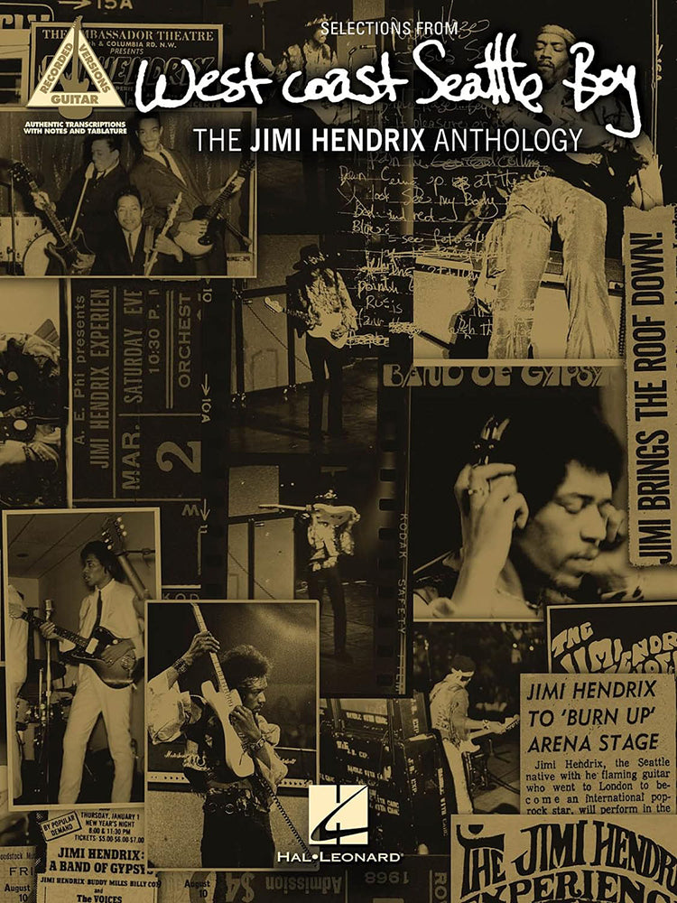 West Coast Seattle Boy The Jimi Hendrix Anthology Guitar Tab RV