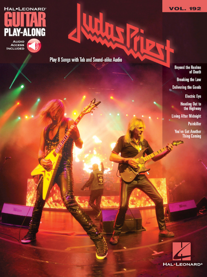 Judas Priest Guitar Play Along Volume 192 Tab