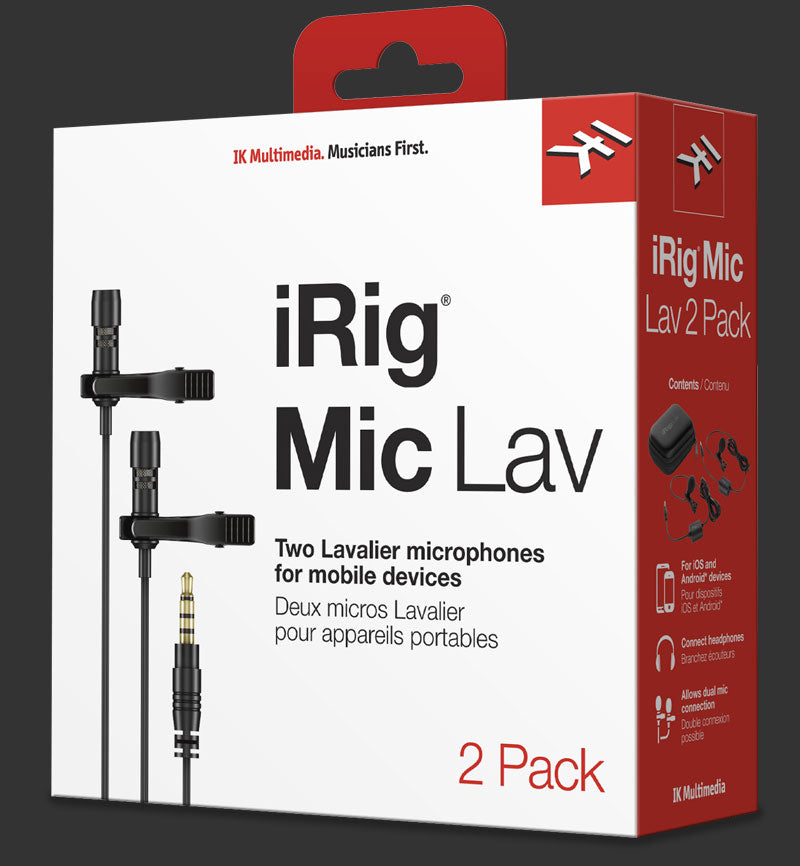 IK Multimedia iRig Mic Lav Lavalier Mic
