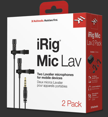 IK Multimedia iRig Mic Lav Lavalier Mic