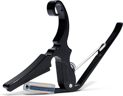 Kyser Quick Change Drop D Acoustic Guitar Capo in Black