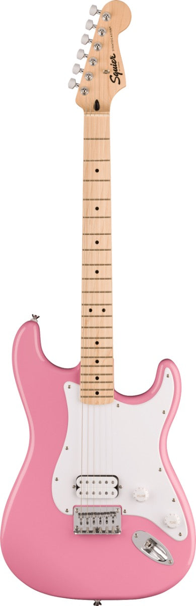 Squier Sonic Stratocaster HT H in Flash Pink