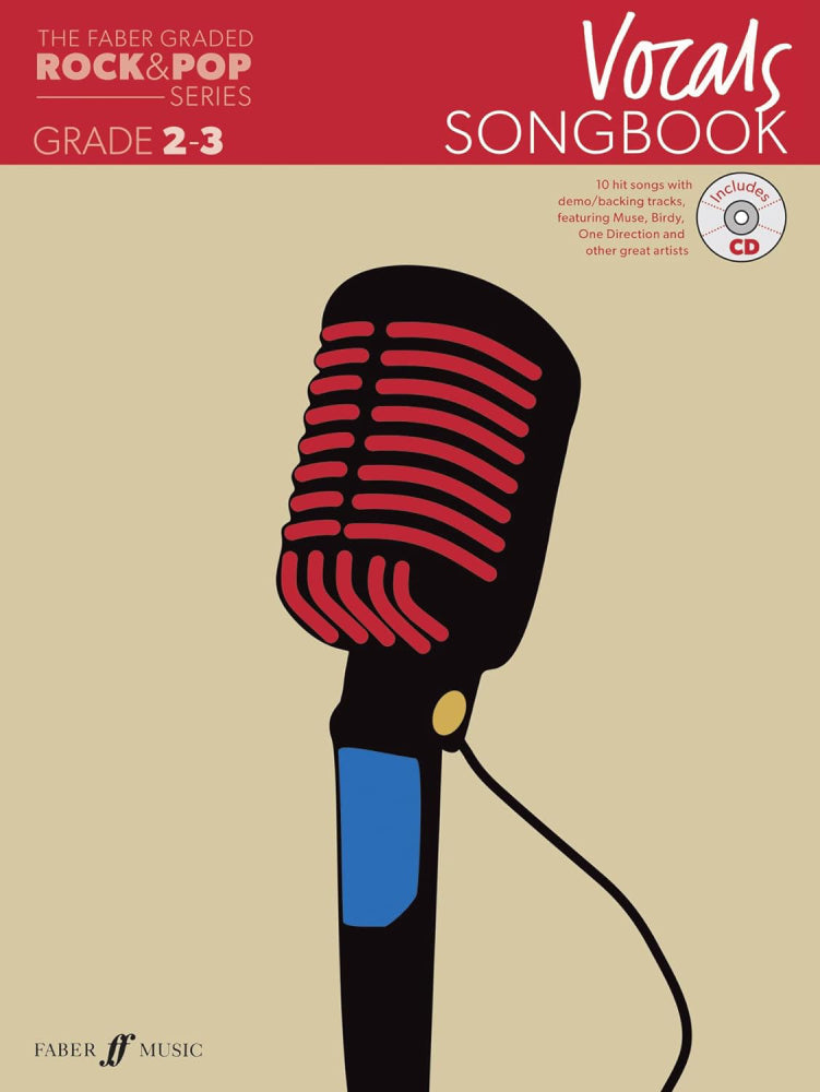 The Faber Graded Rock & Pop Series Vocals Songbook Grades 2-3