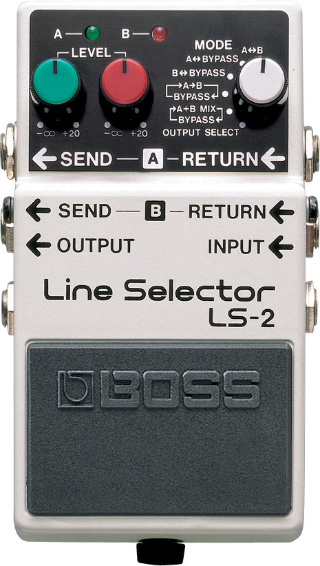 Boss LS2 Line Selector Pedal
