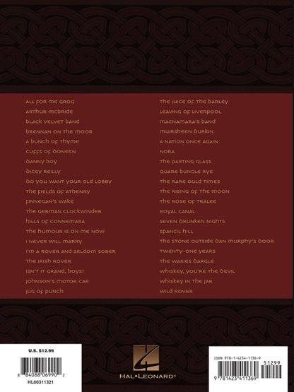 Irish Pub Songs PVG