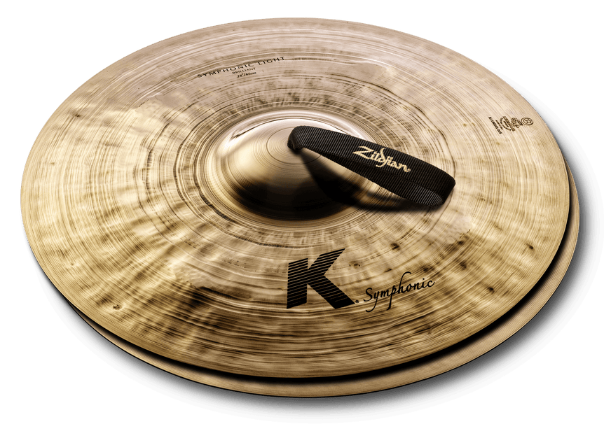 Zildjian 18" K Symphonic Light Brilliant Pairs
