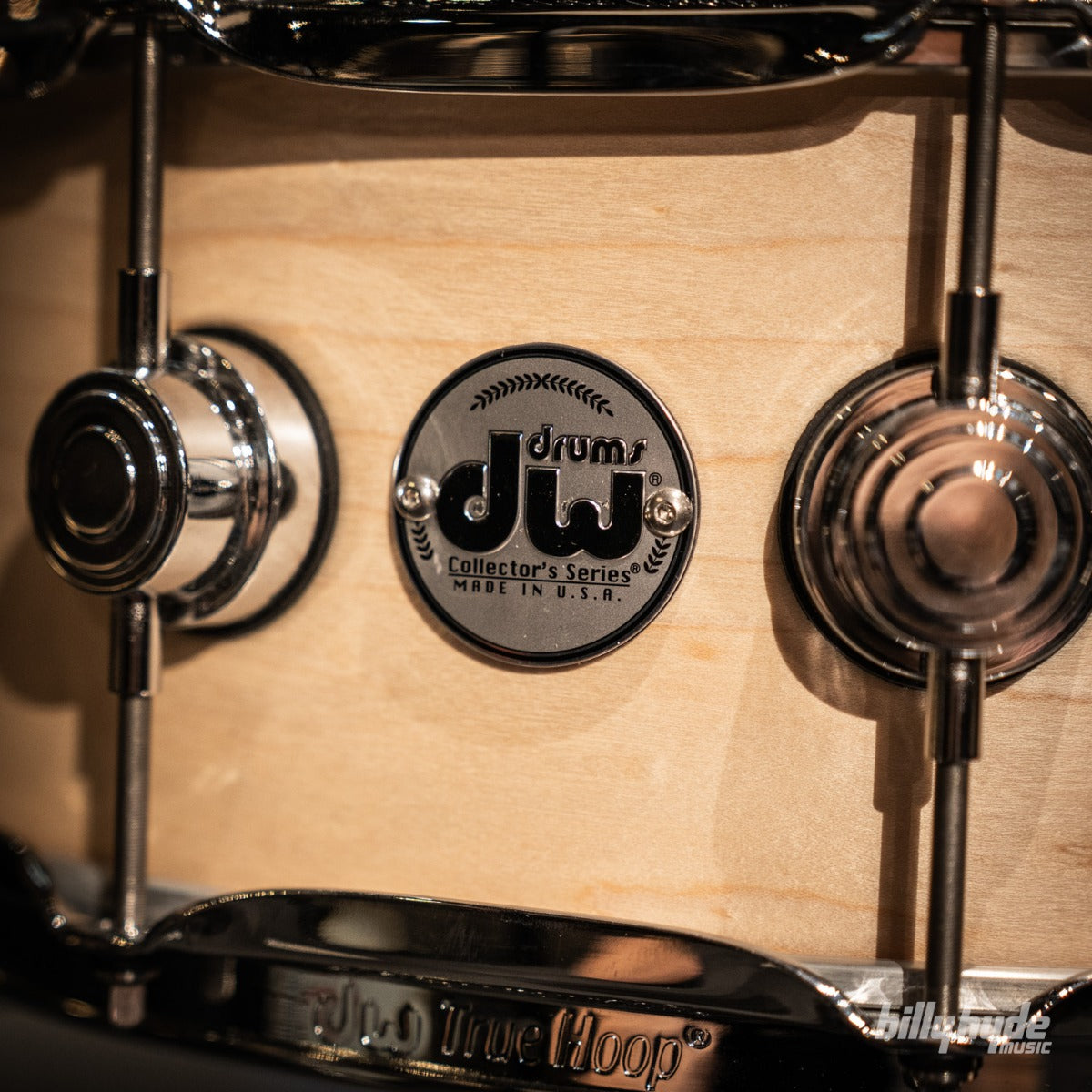 DW Collectors Series 5.5x14 Snare Drum in Satin Oil Maple