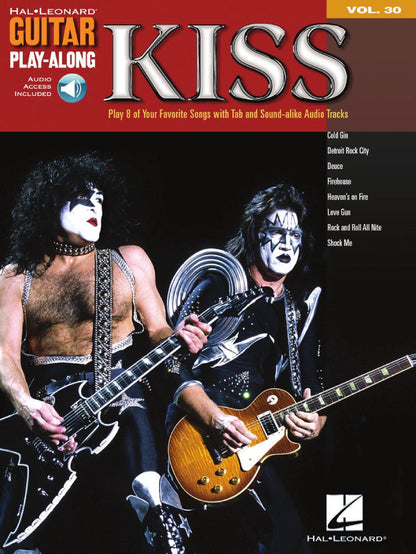 Kiss Guitar Play Along Volume 30 Guitar Tab