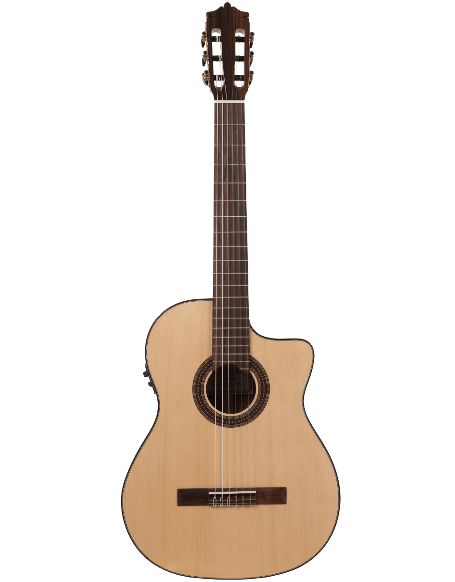 Katoh MCG40SEQ Cutaway Classical Guitar in Natural