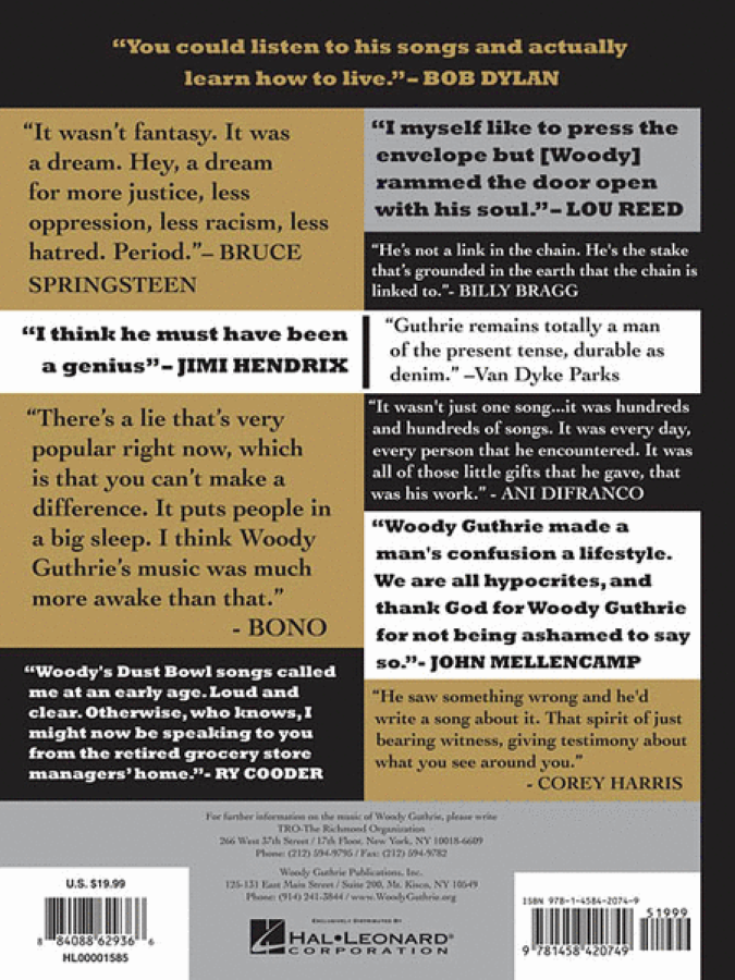 Every 100 Years The Woody Guthrie Songbook